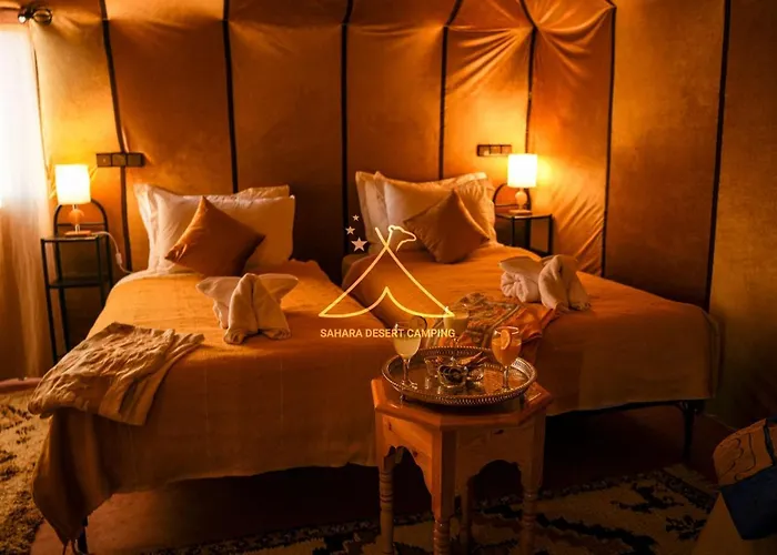 Sahara Desert Camping - Luxury Desert Camp Merzouga